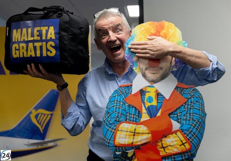 Ryanair lanza una polémica campaña de descuentos y critica a Bustinduy.