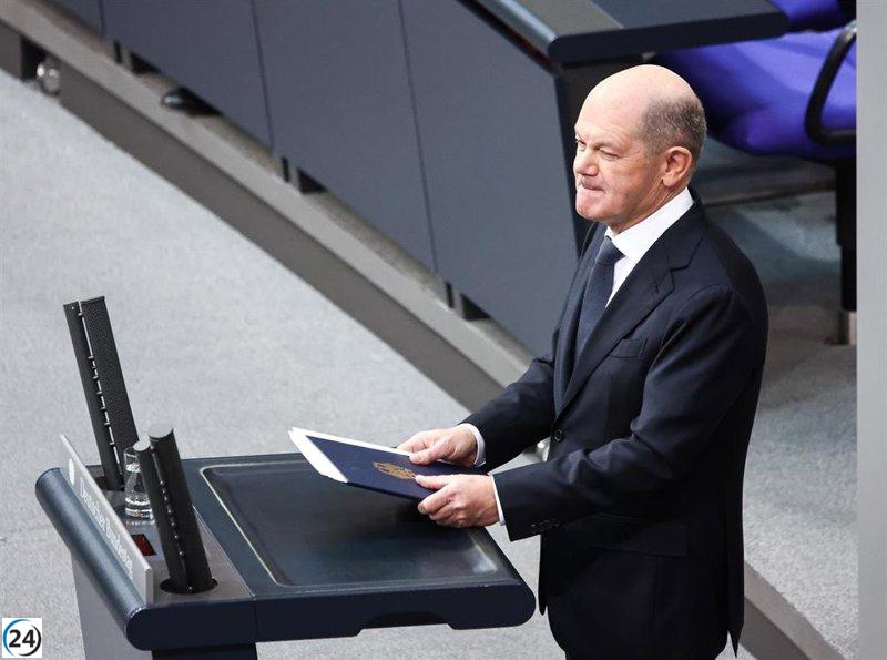 Scholz promete una reacción conjunta de la UE ante los aranceles de Trump.