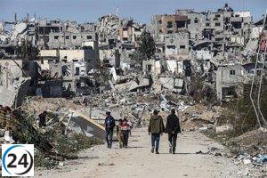 La ONU calcula que se requieren más de 51.200 millones de euros para la reconstrucción de Gaza.