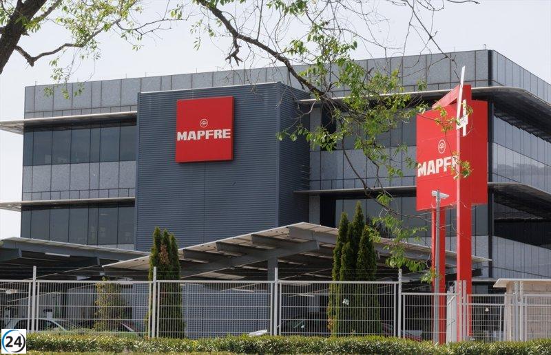 Mapfre registra un incremento del 42,9% en sus ganancias, alcanzando los 968 millones de euros en 2024.