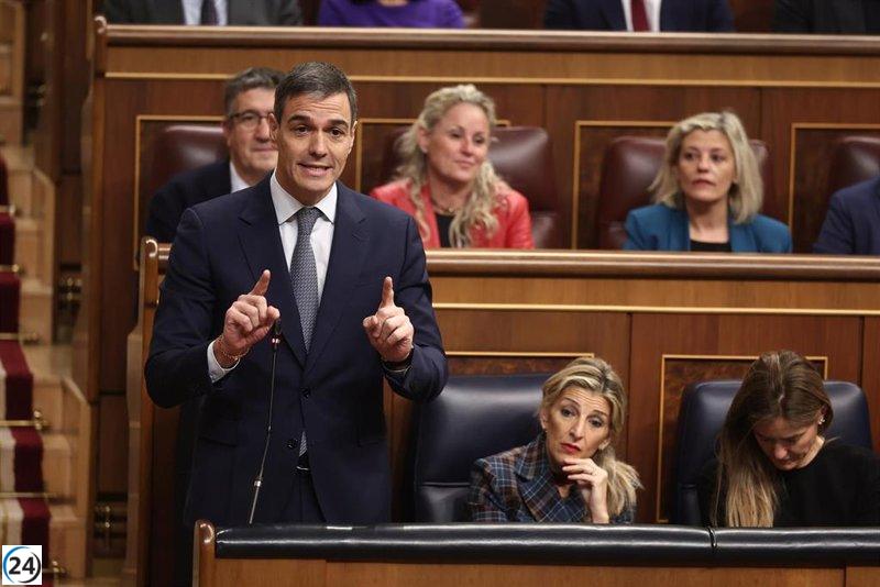 Sánchez desafía a Abascal a pronunciarse contra las deportaciones de venezolanos impulsadas por Trump.