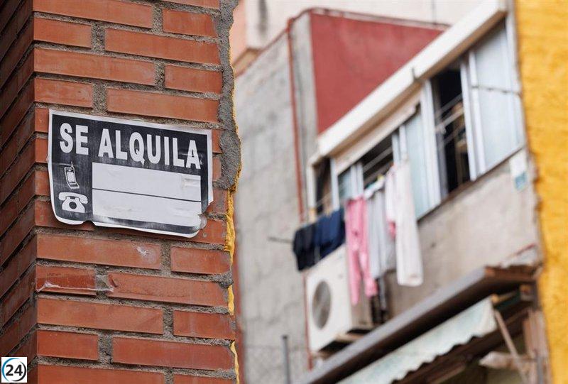 El INE informa que el ajuste de alquileres se frena al 2,19% en enero.