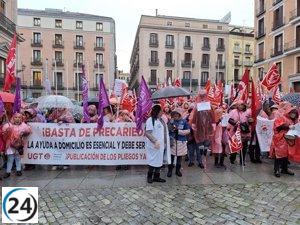 Auxiliares de hogar se movilizan este sábado por mejores salarios y jornadas más cortas.