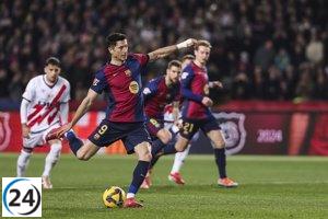 El Barça domina la liga desde el punto de penalti.
