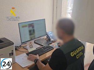Tres arrestados por estafa cibernética para sustraer identidades y adquirir vehículos.