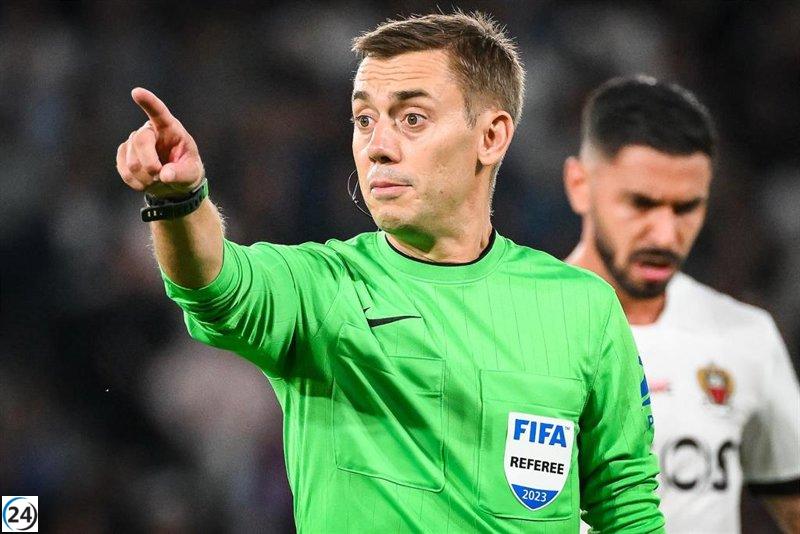 Clément Turpin será el árbitro en el derbi entre Real Madrid y Atlético.