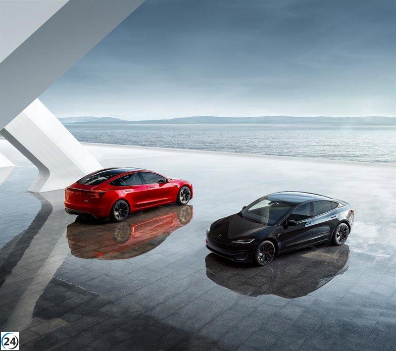 El Tesla Model 3 recupera el primer puesto de ventas en febrero, dominando el mercado de eléctricos.