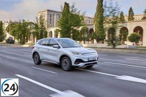 BYD se posiciona como el líder en ventas de vehículos eléctricos en España con un 13,7% de cuota en febrero.