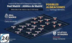 El derbi de Champions marca el pulso emocional de Madrid.