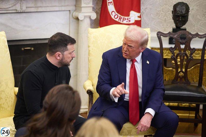 Trump advierte a Zelenski que EEUU no soportará sus demandas por la paz por mucho tiempo más.