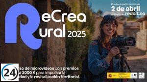 MITECO lanza los premios RE-CREA RURAL 2025 para celebrar la vitalidad del ámbito rural en España.