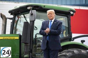 Trump impose aranceles a productos agrícolas a partir del 2 de abril.