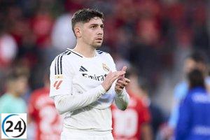 Fede Valverde se une a la lista de convocados para el crucial derbi de la Champions.