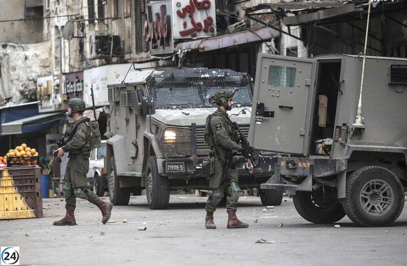 Cuatro heridos, entre ellos tres niños, en choques con el Ejército israelí en Cisjordania.