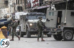 Cuatro heridos, entre ellos tres niños, en choques con el Ejército israelí en Cisjordania.