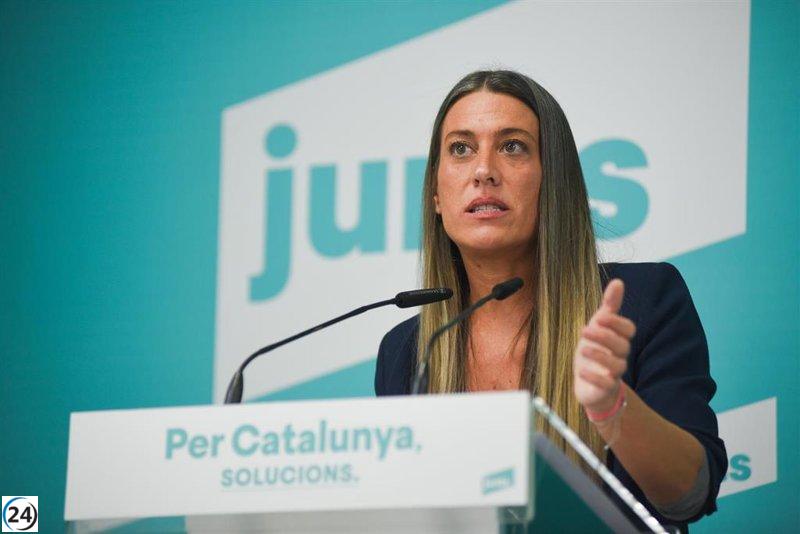 Junts critica a Podemos por alinearse con Vox y frenar el empoderamiento de Cataluña.