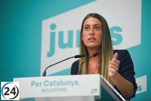 Junts critica a Podemos por alinearse con Vox y frenar el empoderamiento de Cataluña.