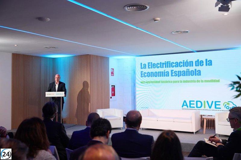 La transición eléctrica podría aportar 11.000 millones al sector de la movilidad, asegura Aedive.