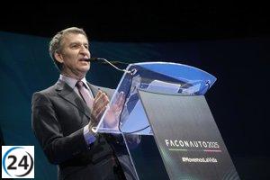 Feijóo lanza plan para renovar y transformar el sector automotriz.