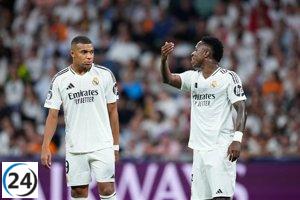 Mbappé y Vinícius extendiendo su crisis de rendimiento.