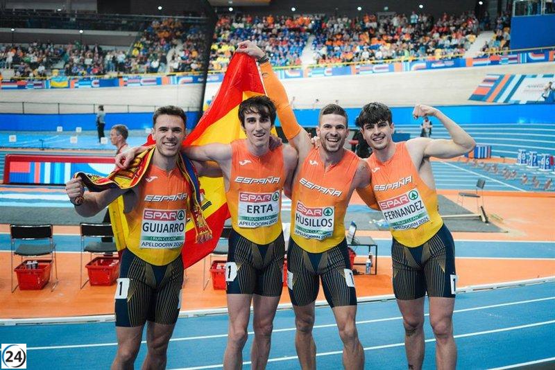 El equipo masculino de 4x400 reconoce la dificultad de la medalla, pero cree en su capacidad.