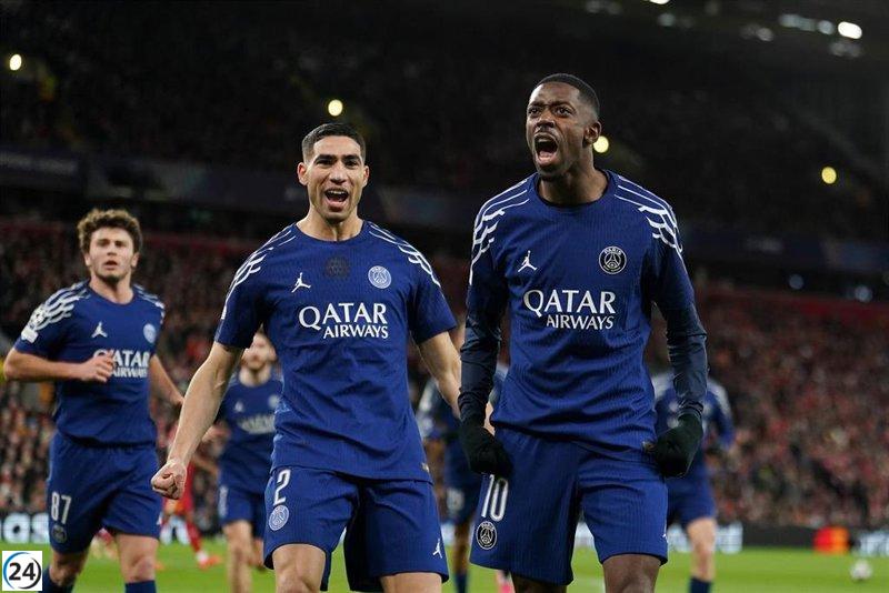El PSG avanza a cuartos tras vencer a Liverpool en una emocionante tanda de penaltis.