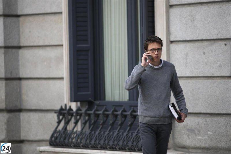 Errejón rechaza entregar su teléfono, pero está dispuesto a mostrar al juzgado sus mensajes con Mouliaá.