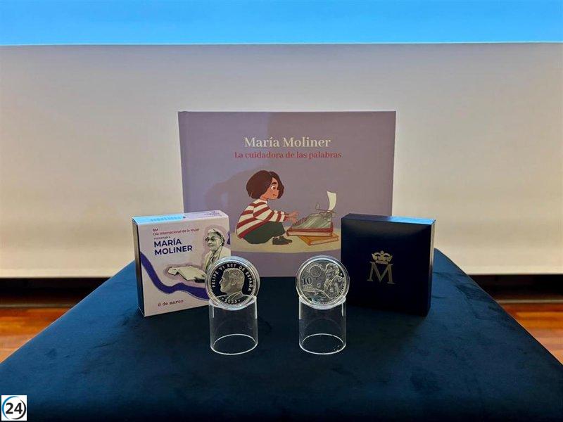 La BNE rinde homenaje a María Moliner con una moneda en su aniversario: 