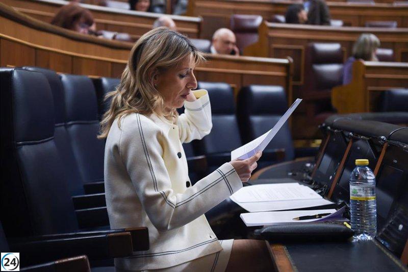 El PP exigirá a Yolanda Díaz que aclare la estabilidad del Gobierno tras sus recientes tensiones con el PSOE.