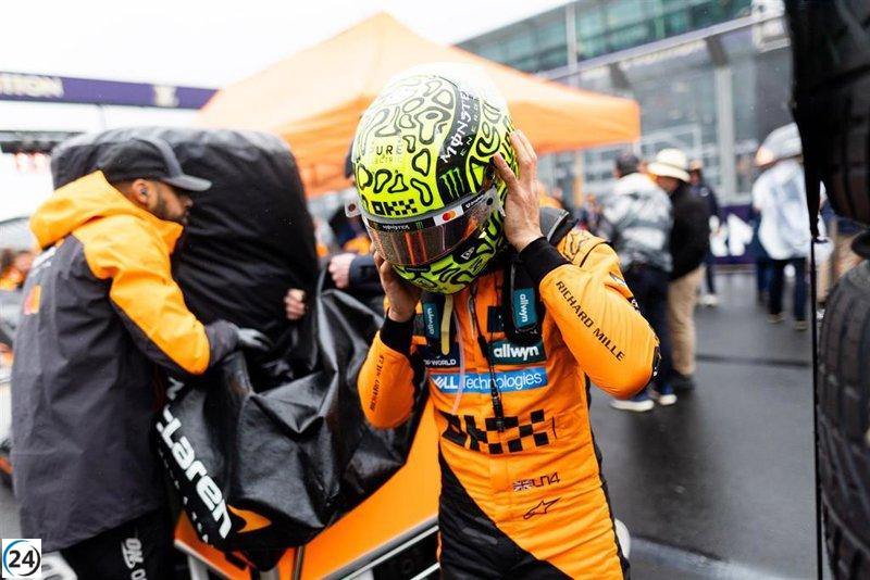 Norris y McLaren ponen a prueba su resistencia en el primer Sprint de China.