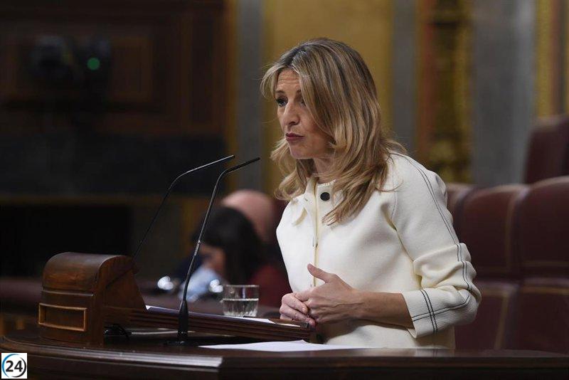 Yolanda Díaz critica las noticias sobre Ábalos: 