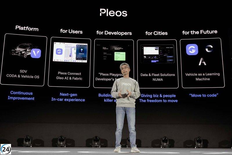 Hyundai presenta Pleos, su innovador software para manejar dispositivos en movimiento de forma autónoma.