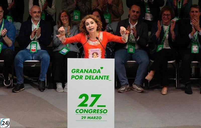Montero asegura que el PP y Moreno están inquietos en Andalucía y declara: