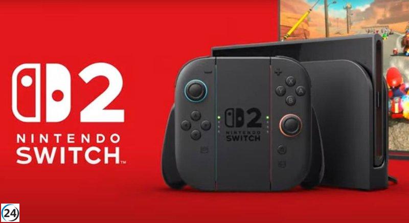Nintendo presenta la Nintendo Switch 2: lanzamiento el 5 de junio con potentes mejoras y GameChat.