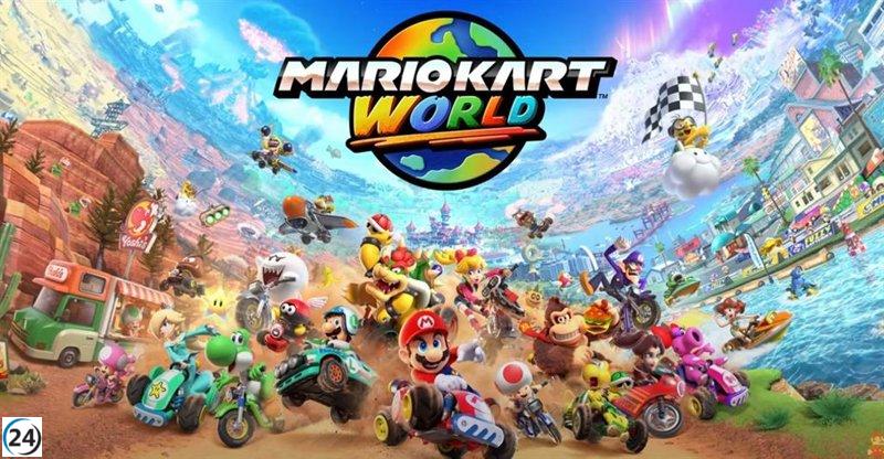 Nintendo lanza Mario Kart World, exclusivo para Switch 2, el 5 de junio.