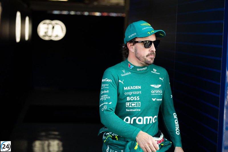 Fernando Alonso espera que esta tercera carrera sea la definitiva para celebrar el triunfo el domingo.