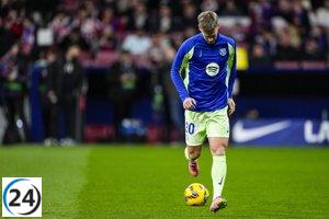 LaLiga impugna la decisión del CSD que habilita a Dani Olmo y Pau Víctor para jugar.
