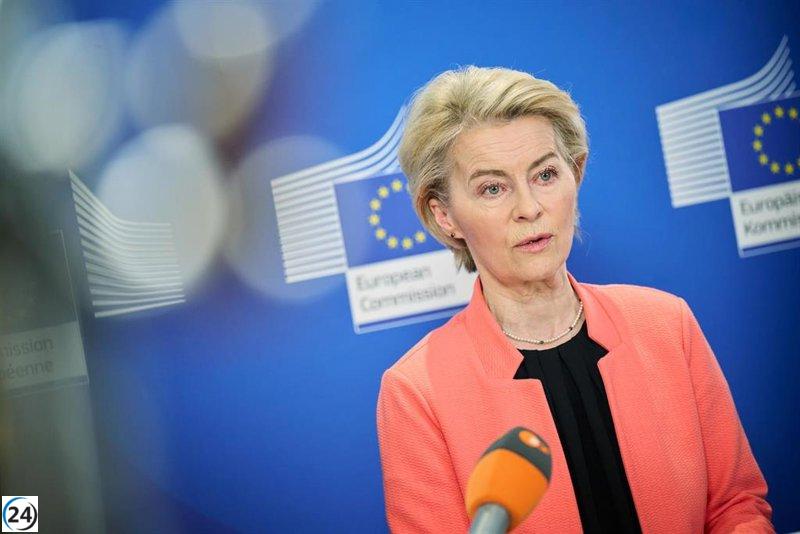 Von der Leyen propone eliminación total de aranceles a productos industriales para Estados Unidos.