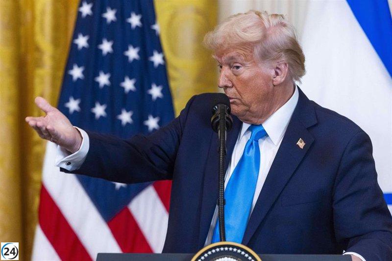 Trump y Netanyahu desisten de la conferencia de prensa programada para hoy.