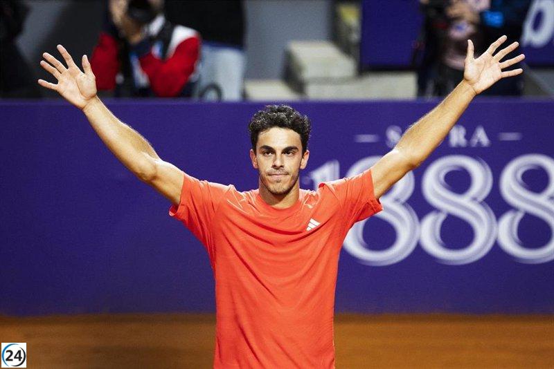 Cerúndolo se enfrenta a Alcaraz en su debut en Montecarlo.