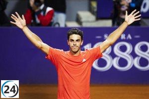Cerúndolo se enfrenta a Alcaraz en su debut en Montecarlo.