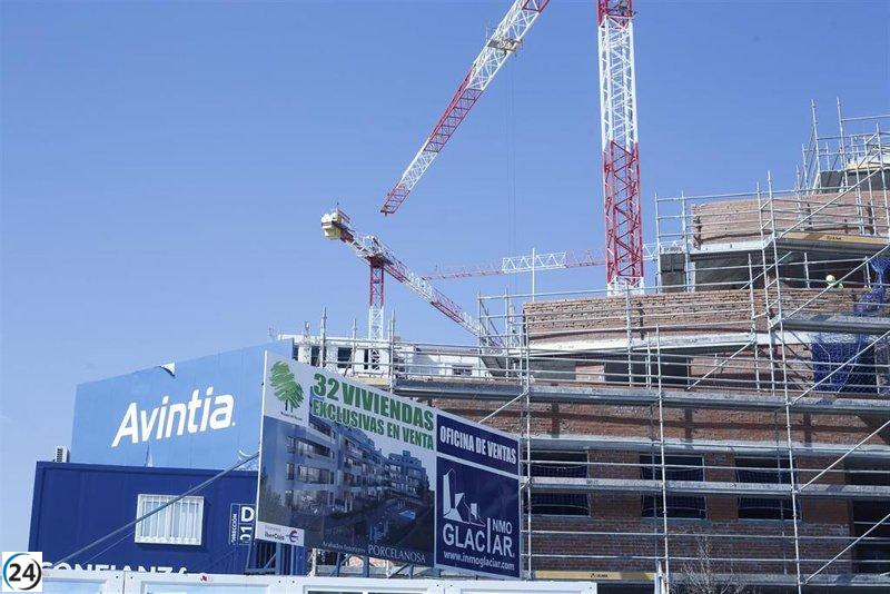 Los precios de construcción se disparan un 27% desde 2020 debido a la inflación y al encarecimiento de materiales, informa UVE.