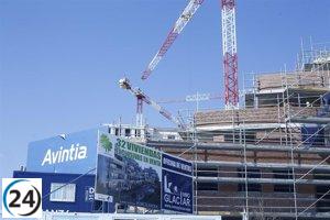 Los precios de construcción se disparan un 27% desde 2020 debido a la inflación y al encarecimiento de materiales, informa UVE.