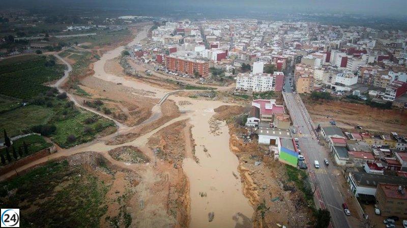 Jueza solicita a la CHJ datos sobre puntos de monitoreo del SAIH en los barrancos de Júcar y Túria.