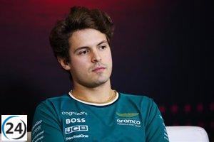 Felipe Drugovich tomará el volante en los Libres 1 de Baréin, reemplazando a Fernando Alonso.