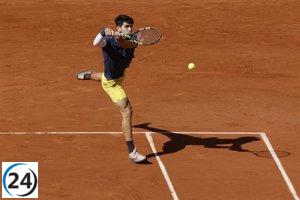 Alcaraz resurge y asegura su debut en Montecarlo.