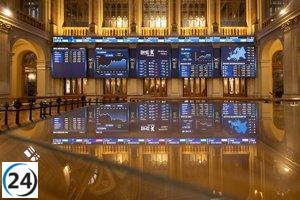El Ibex se desploma un 2,2% a 11.700 ante la persistencia de los aranceles de Trump y las reacciones de China y la UE.