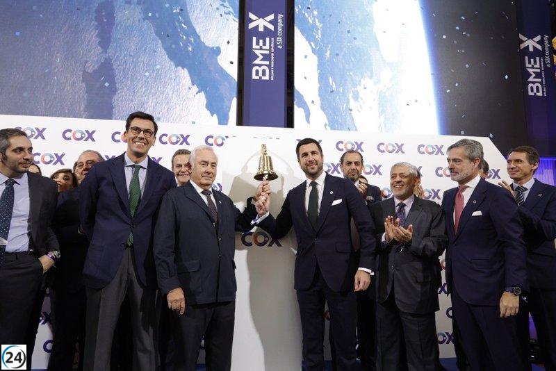 Cox intercambia acciones de Cox Energy por títulos del grupo para mejorar la liquidez.