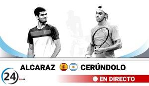 Sigue en vivo el duelo Alcaraz-Cerúndolo en la segunda ronda del Masters de Montecarlo.