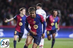 Champions: El Barça inicia con fuerza su partido.
